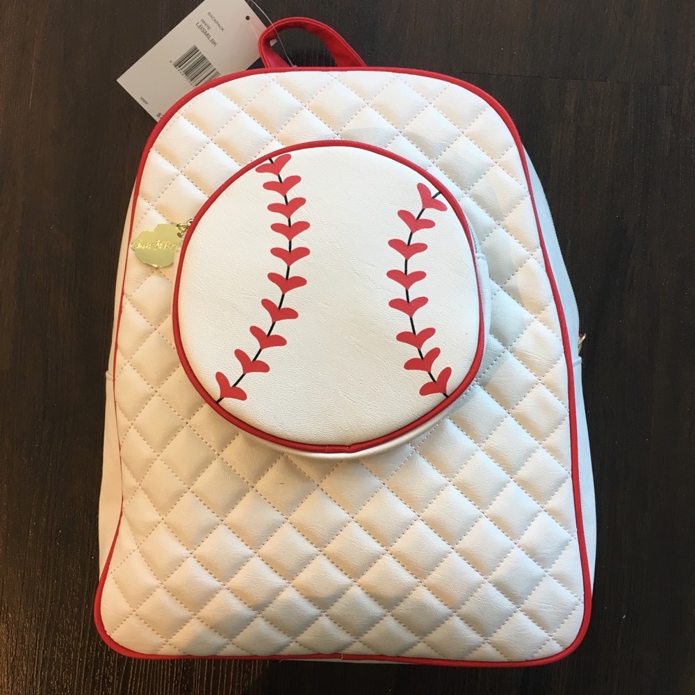 ⚾️Betsey Johnson Baseball Mini Backpack⚾️